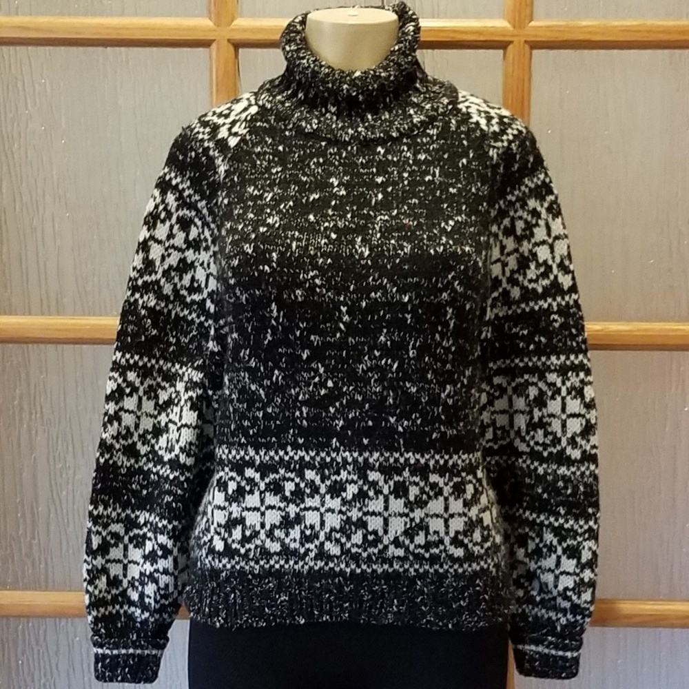 CARMELLA Chunky Rolled-Neck Sweater
